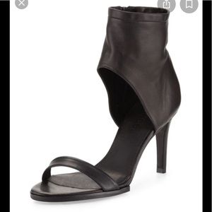 Vince Leather Cuffed Ankle Sandal